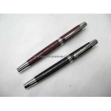 Promotion Leather Pen / Metal Roller Pen as Gift (LT-C256)